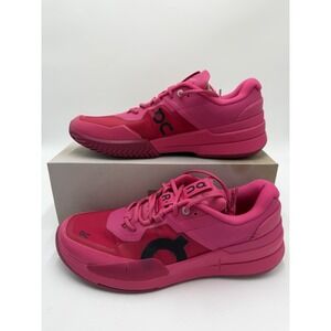 ON The Roger Pro 2 Mens Size 10.5 Tennis Pickleball Shoes Pink/Grenadine New
